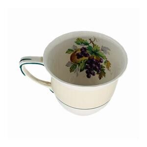 Johnson Brothers China Tea Cup Demitasse England Beige Fruit  Expresso Crazing